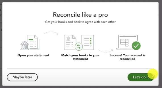 QuickBooks Reconciliation Tutorial